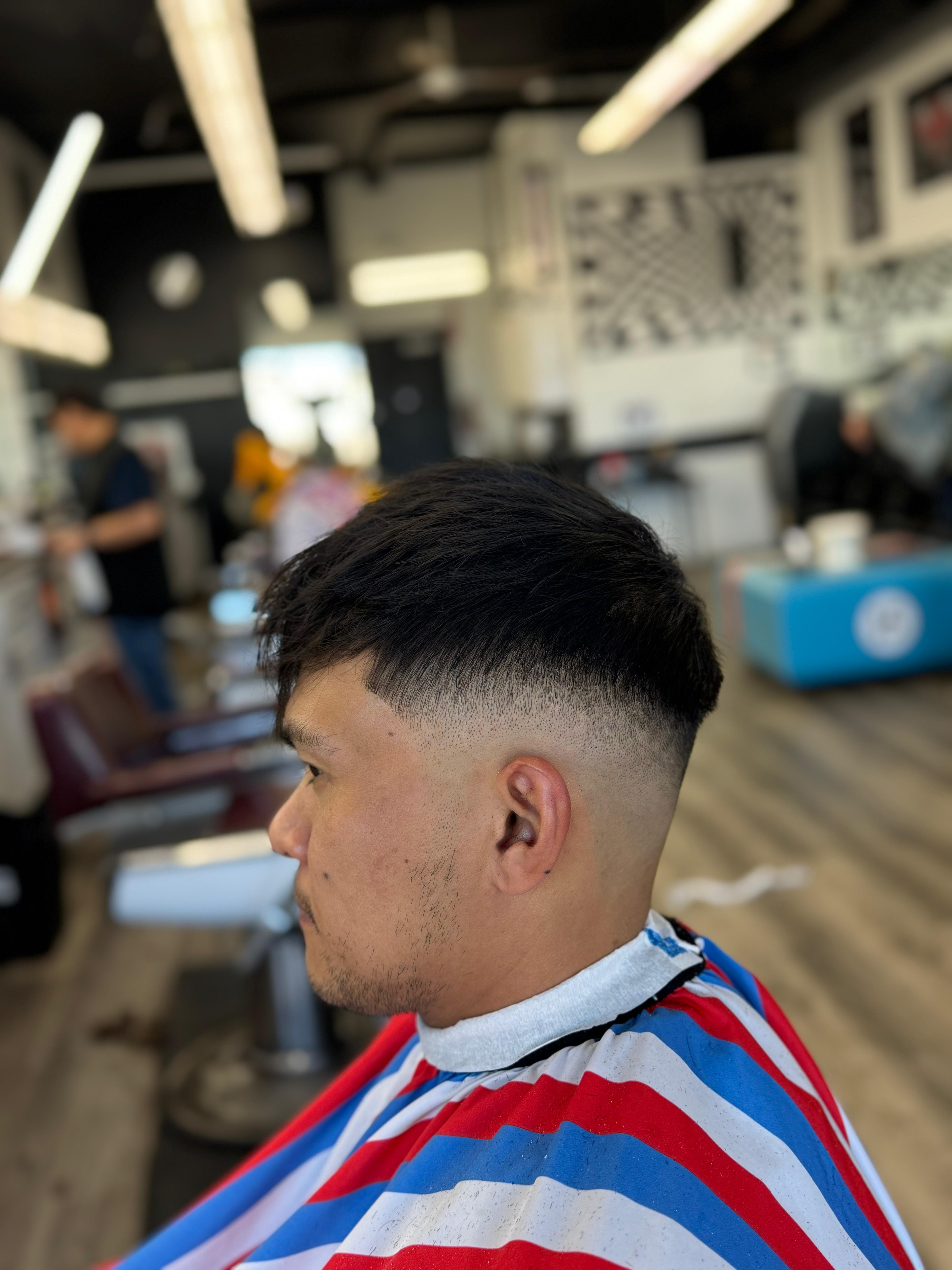 Mid Fade at The Barbershop FSJ, Fort St John BC